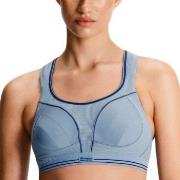 Shock Absorber BH Ultimate Run Bra Blå/Lysblå polyamid F 75 Dame