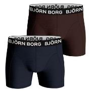 Bjorn Borg Bamboo Cotton Blend Boxer 2P Blå/Brun X-Large Herre
