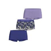 Björn Borg Truser 3P Everyday Cotton Boxer Shorts Blå/Lila bomull Smal...
