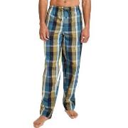 Jockey Loungewear Pant Woven Blå/Gul bomull X-Large Herre