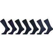 Dovre Strømper 7P Bamboo Viscose Socks Marine Str 40/45 Herre