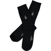 Topeco Strømper 2P Men Soft Top Shield Svart Str 45/48 Herre