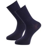 Trofe Bamboo Loose Socks Strømper 3P Marine Str 39/42 Dame