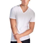 Bread and Boxers V-Neck Hvit økologisk bomull X-Small Herre