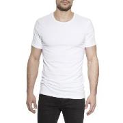 Bread and Boxers Crew Necks 2P Hvit økologisk bomull X-Small Herre