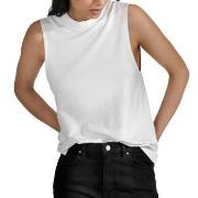 Bread and Boxers Soft Fiber Tank Top Hvit viskose X-Small Dame