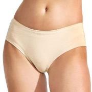Bread and Boxers Hipster Truser Beige økologisk bomull Large Dame