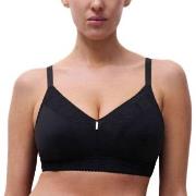 Chantelle BH EasyFeel Wirefree Support Bra Svart nylon G 85 Dame