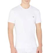 Armani Cotton T-shirt Hvit bomull Small Herre
