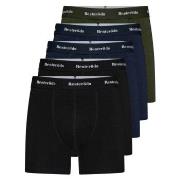 Resteröds 5P Kalle Bamboo Boxer Svart/Grønn X-Large Herre