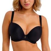 Freya BH Fascinate UW Moulded Plunge T-Shirt Bra Svart E 75 Dame