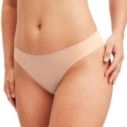 Calida Truser Natural Skin Seamless Brazilian Brief Beige Large Dame