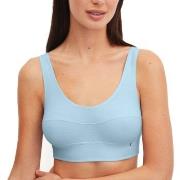 Calida BH Elastic Top Isblå bomull Medium Dame