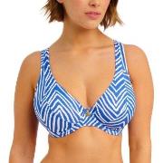 Freya Fiji Falls High Apex Bikini Top Hvit/Blå F 75 Dame