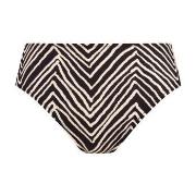 Freya Fiji Falls High Waist Bikini Brief Hvit/Blå Large Dame