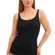 Calida Natural Skin Tank Top With Bustier Svart Large Dame