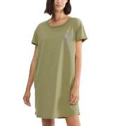 Triumph Nightdress Short Sleeve Oliven bomull 40 Dame