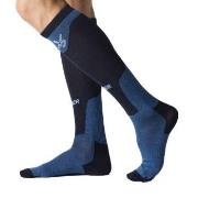 Seger Strømper Alpine Advanced Light Wool Compression Marine/Blå Str 4...
