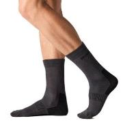 Seger Strømper Wanderer Light Wool Socks Antracit Str 34/36