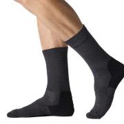 Seger Strømper Wanderer Wool Socks Antracit Str 40/42