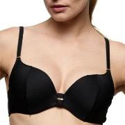 Marie Jo Cassie Heart Shape Padded Bikini Top Svart D 80 Dame