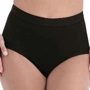Anita Truser Essentials Seamless High Waist Brief Svart Large Dame