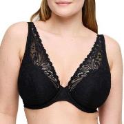 PrimaDonna BH Rupi Half Padded Plunge Bra Svart F 75 Dame