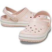 Crocs Crocband Unisex Hvit/Rosa US M5/W7 (EU 37-38)