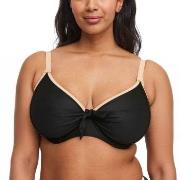 Swegmark Bahamas Bikini Underwire Bra Svart m Beige F 95 Dame
