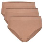 Bamboo basics Truser 3P Belle Seamless Full Brief Lysbrun  XX-Large Da...