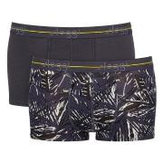 Sloggi 2P For Men Start Hip Gråmelerad bomull X-Large Herre