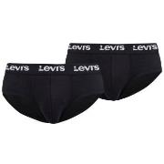 Levis 2P Base Brief Svart bomull X-Large Herre