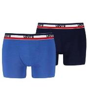 Levis 2P Sportswear Logo Base Boxer Marine/Blå bomull Small Herre