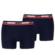 Levis 2P Sportswear Logo Base Boxer Marine bomull X-Large Herre
