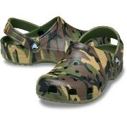 Crocs Classic Camo Clog Unisex Grønn Mønster US C12 (EU 29-30)