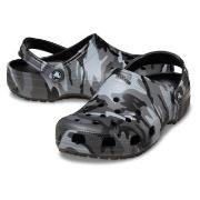 Crocs Classic Camo Clog Unisex Svart US M11 (EU 45-46)