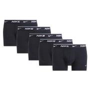 Nike 5P Essentials Cotton Stretch Trunk 314 Svart/Grå bomull Large Her...
