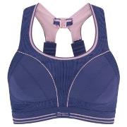 Shock Absorber BH Ultimate Run Bra Marine/Blå polyamid C 80 Dame