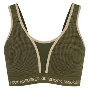 Shock Absorber BH Ultimate Run Padded Bra Grønn D 80 Dame