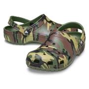 Crocs Classic Camo Clog Unisex Militærgrønn US M12 (EU 46-47)