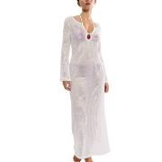Triumph Beach MyWear Crochet Long Dress Hvit polyester 46 Dame