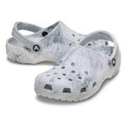 Crocs Classic Marbled Clog Hvit/Grå US M7/W9 (EU 39-40)