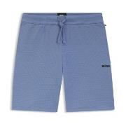 BOSS Waffle Nightwear Shorts Himmelsblå X-Large Herre