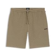 BOSS Waffle Nightwear Shorts Lysbrun  X-Large Herre