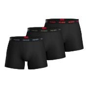HUGO 3P Triplet Boxer Brief Svart bomull Large Herre