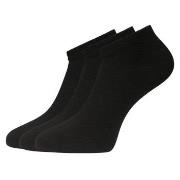 Bamboo basics Strømper 3P Dani Sneaker Socks Svart Str 47/50
