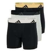 adidas 3P Active Flex Cotton Boxer Brief Grå/Svart bomull XX-Large Her...