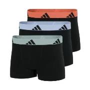 adidas 3P Active Flex Cotton Trunk Svart/Mint bomull Medium Herre