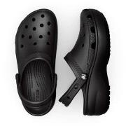 Crocs Classic Platform Clog Svart US W11 (EU 42-43) Dame