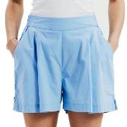 Bread and Boxers Poplin Shorts Lysblå økologisk bomull X-Small Dame